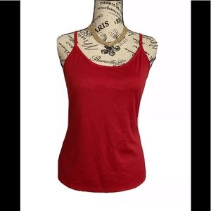 Inc. Concepts Red Spaghetti Strap Med. Top New